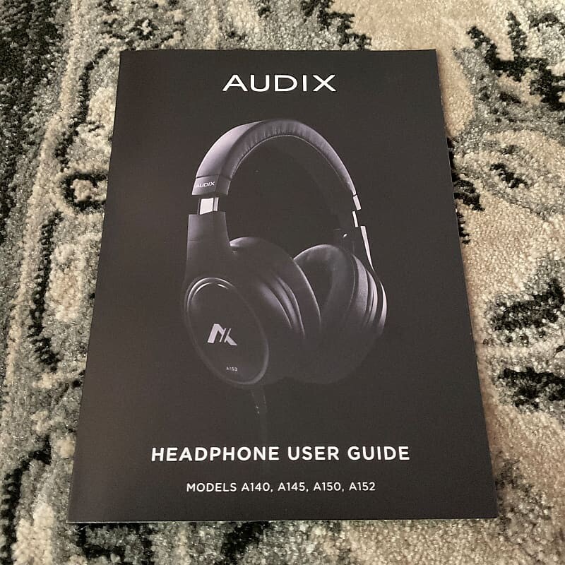 Audix A140 Professional Studio Headphones w/ Storage Case and Detachable Cable