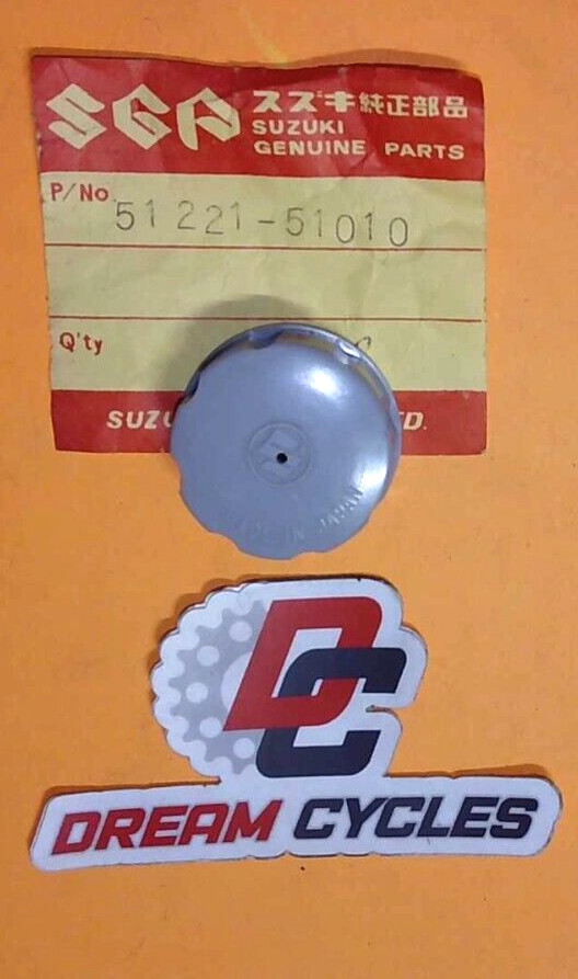 NOS Suzuki TM100 TM125 TM250 TM400 Genuine Oil Tank Cap Cover OEM 51221-51010