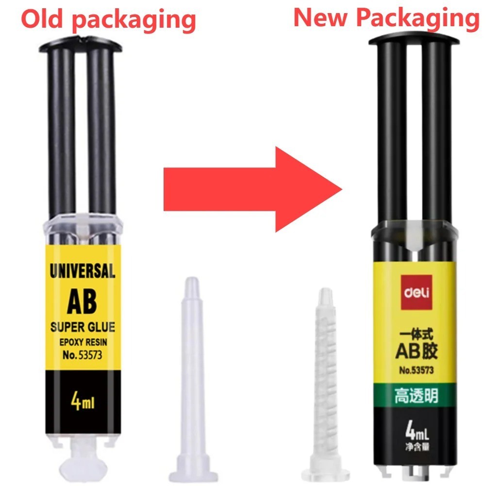 Strong AB Epoxy Resin: 25ml Waterproof Fast Metal Wood Plastic Glue
