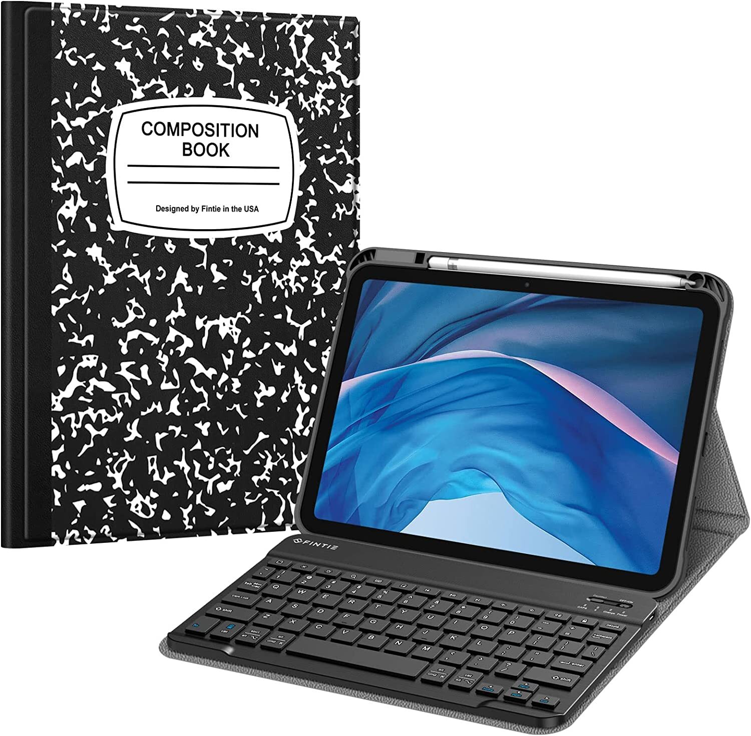 Keyboard Case for iPad (A16) 11th Gen 2025 / iPad 10th Gen Soft TPU Back Cover