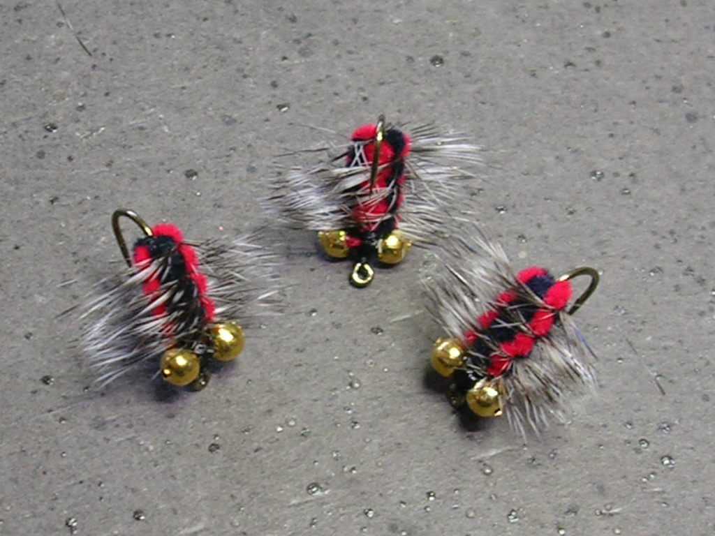 "Bug-eye Brim Fly" -  HOT brim bluegill perch fly NEW COLOR for 2018!