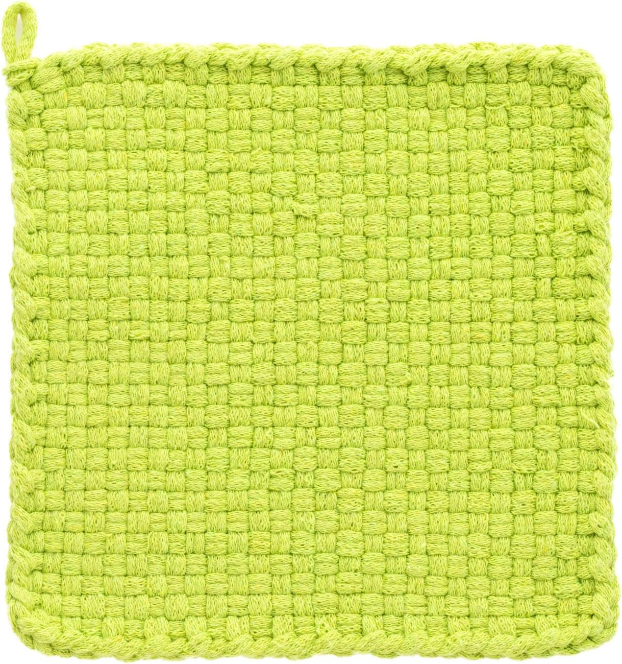 Friendly Loom | 10” Pro-Sized Lime Potholder Weaving Loops | Craft 2 Cotton Poth