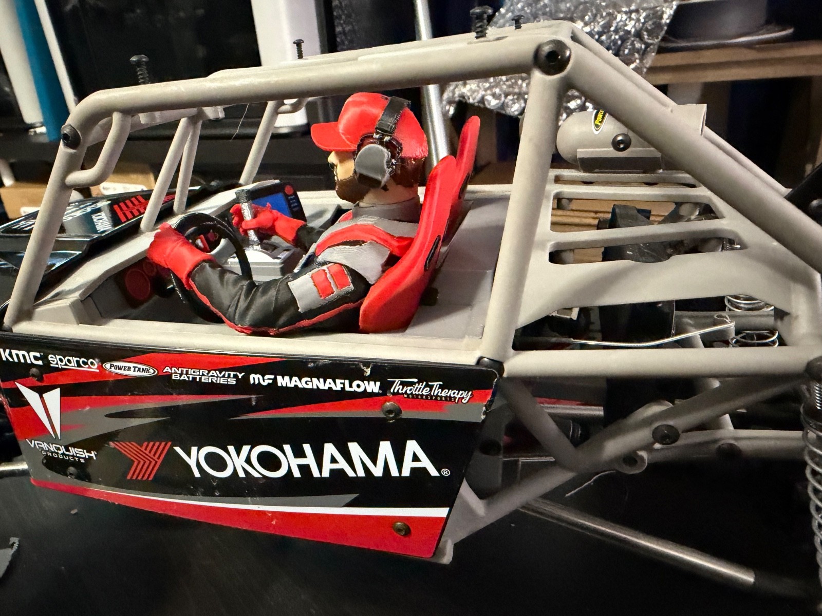 Vanquish H10 Optic Knights Customs Full Color Interior For RTR Yokohama grey
