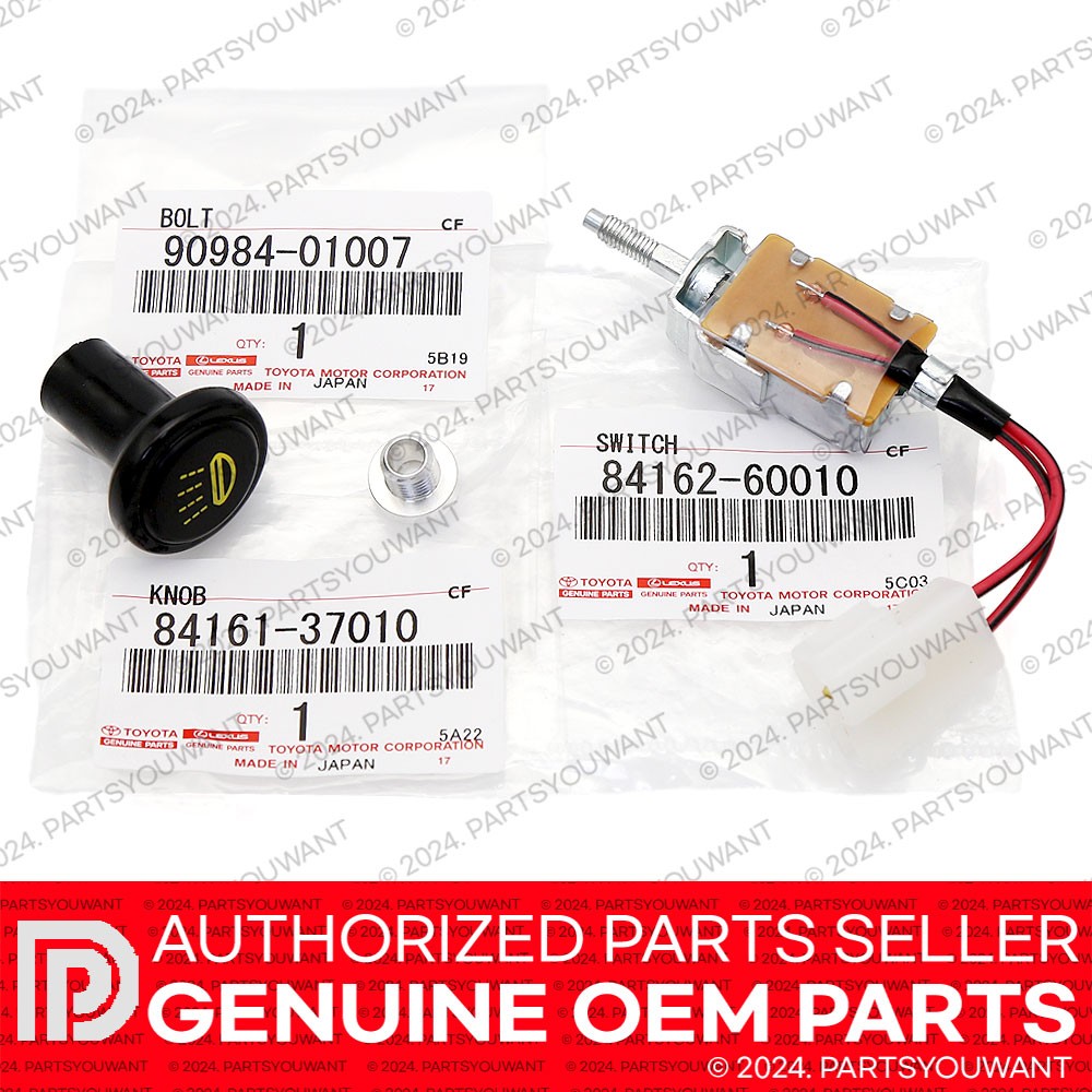 GENUINE Toyota Land Cruiser FJ40/42 BJ40 OEM Fog Light Push Switch Control Knob