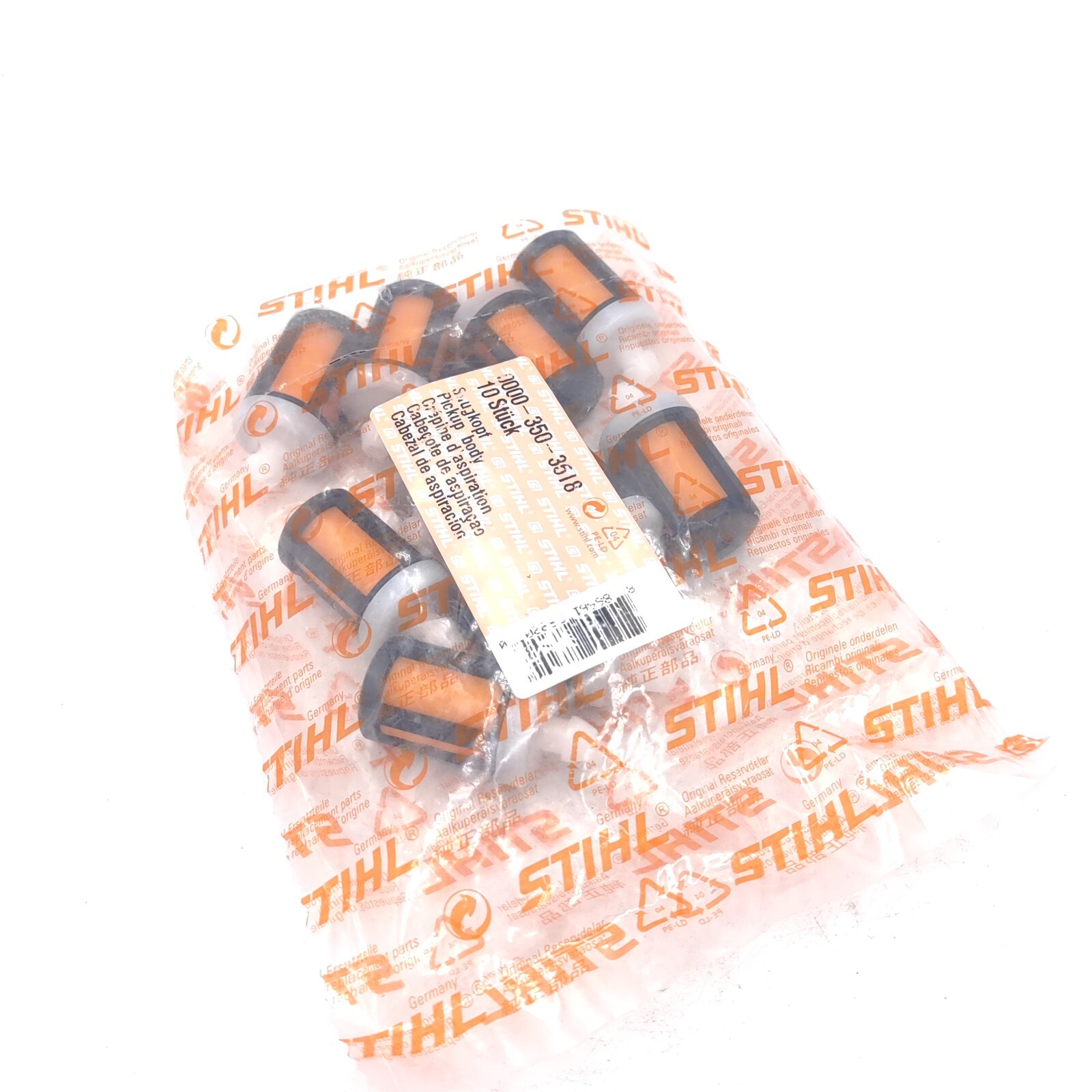 STIHL OEM FUEL FILTER ms391 ms311 ms291 ms271 ms362 ms461 ms661( 0000-350-3518 )