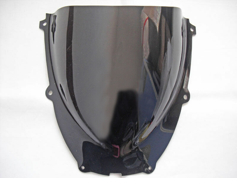 Black Motorbike Windshield Windscreen For Yamaha YZF600R Thundercat 1997 - 2007