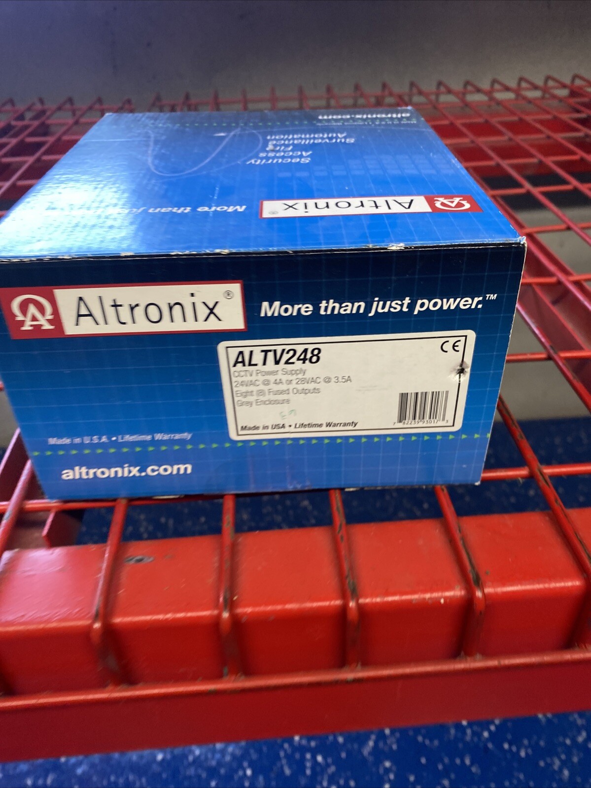 Altronix ALTV248UL CCTV Power Supply 8 Fused Outputs Grey Enclosure