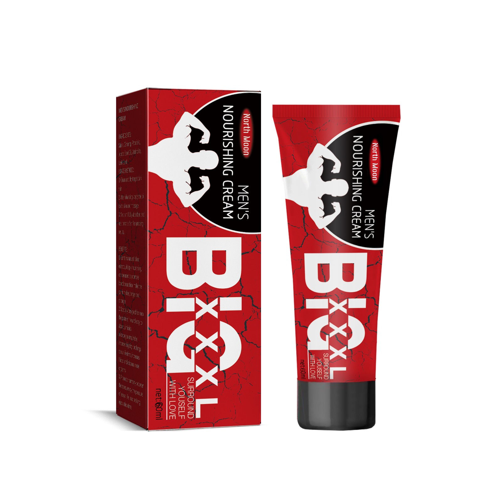 Men’s Herbal Massage Cream – Vitality & Nourishing Body Care Lotion