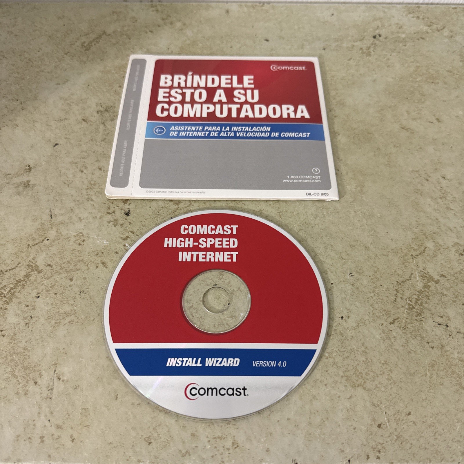 Comcast High-Speed Internet PC Software Install Wizard 4.0