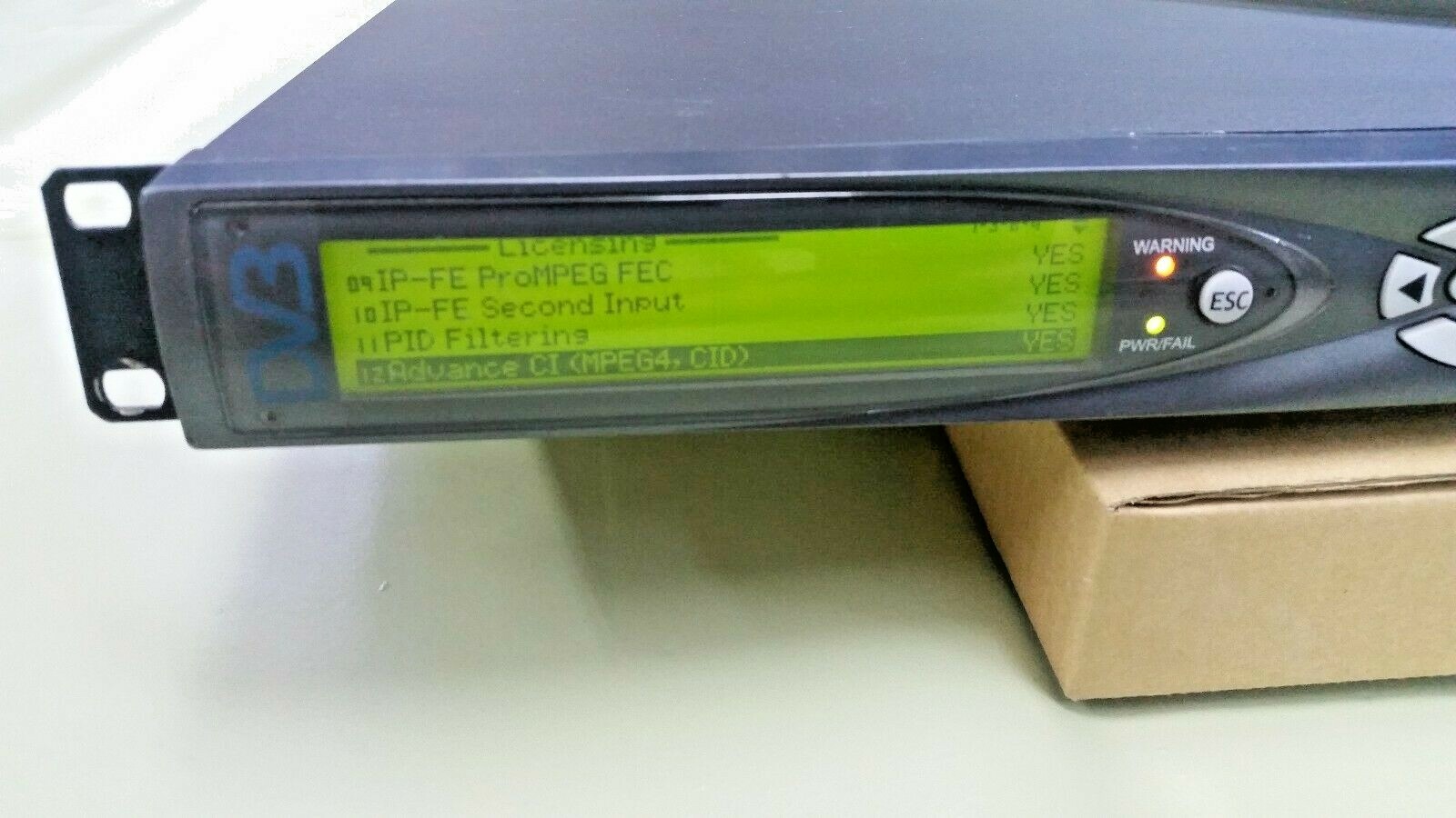harmonic ird-2900 scopus professional receiver decoder dvb ird-2961 DVB-IP