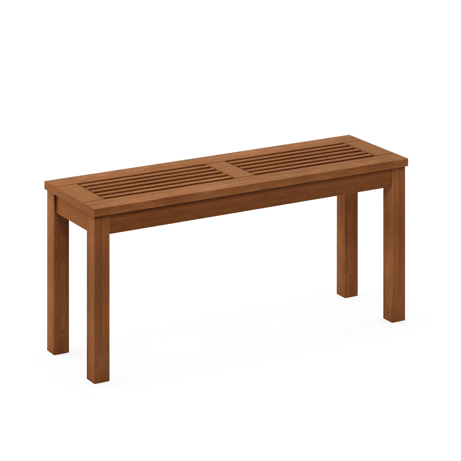 Tioman Outdoor Durable Hardwood Bench - Brown