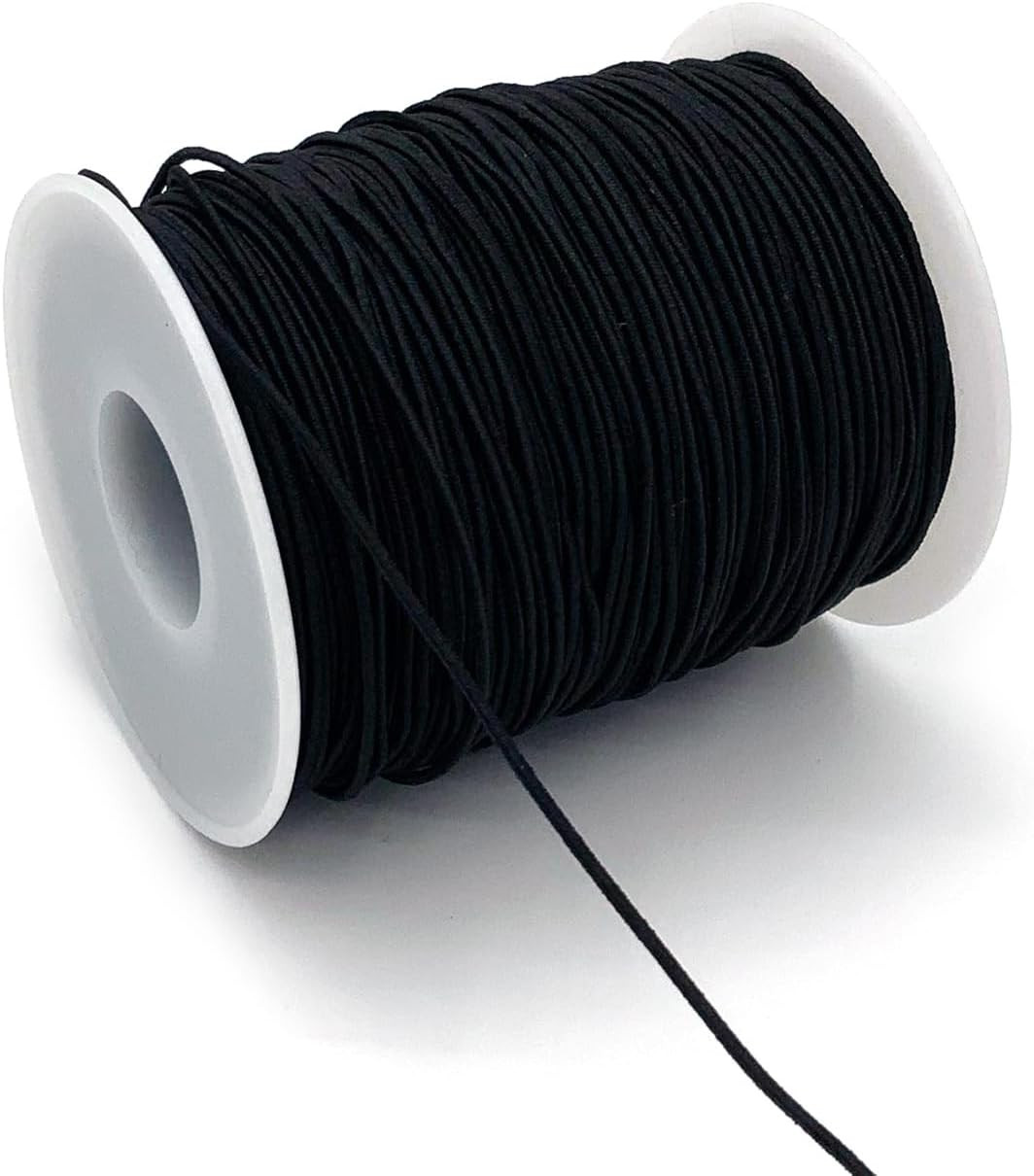 1Mm Elastic Cord for Bracelets Necklaces,  110 Yards Sturdy Stretchy Elastic Cor