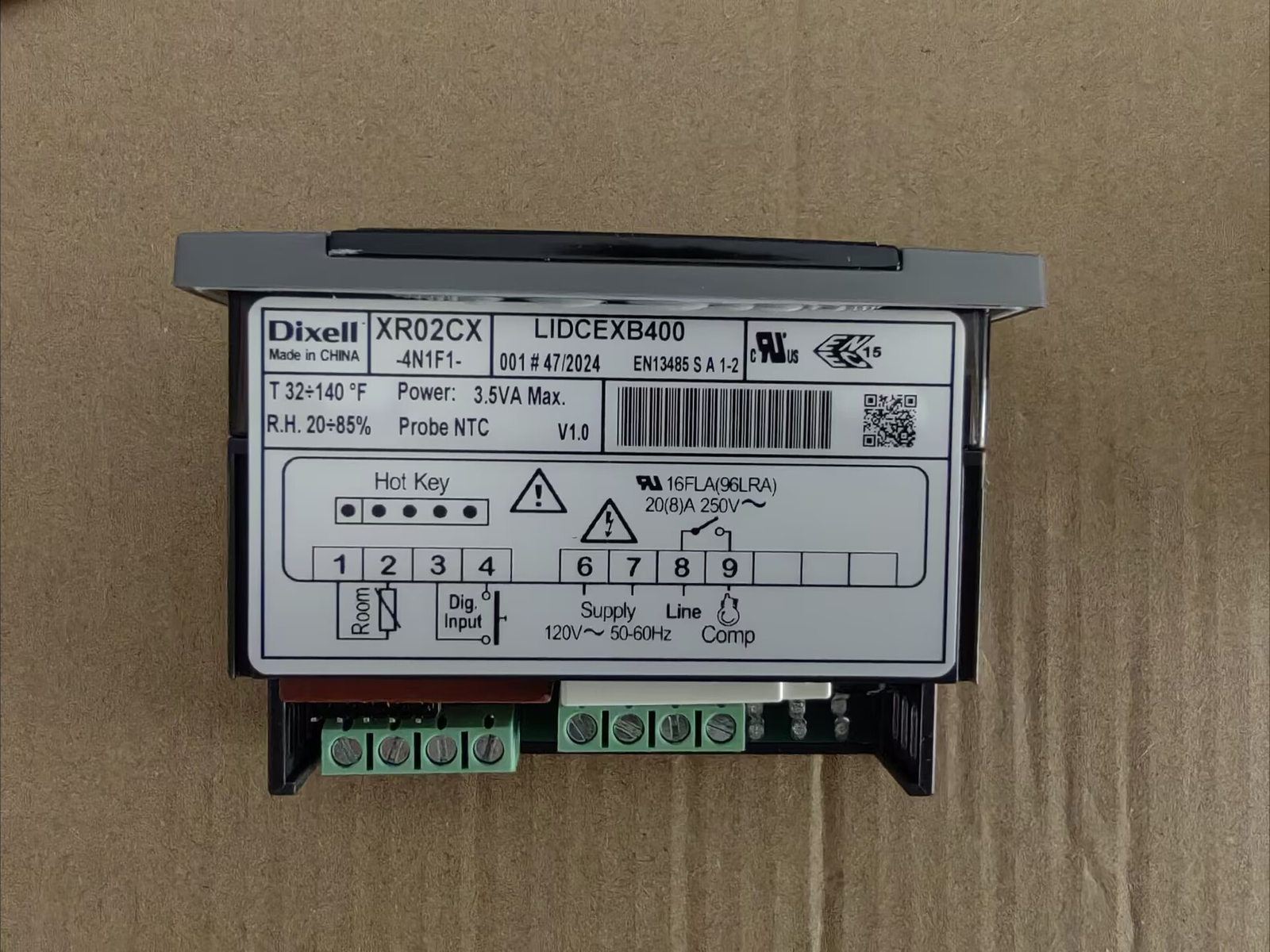 One New Dixell XR02CX-4N1F1 Digital Thermostat Controller