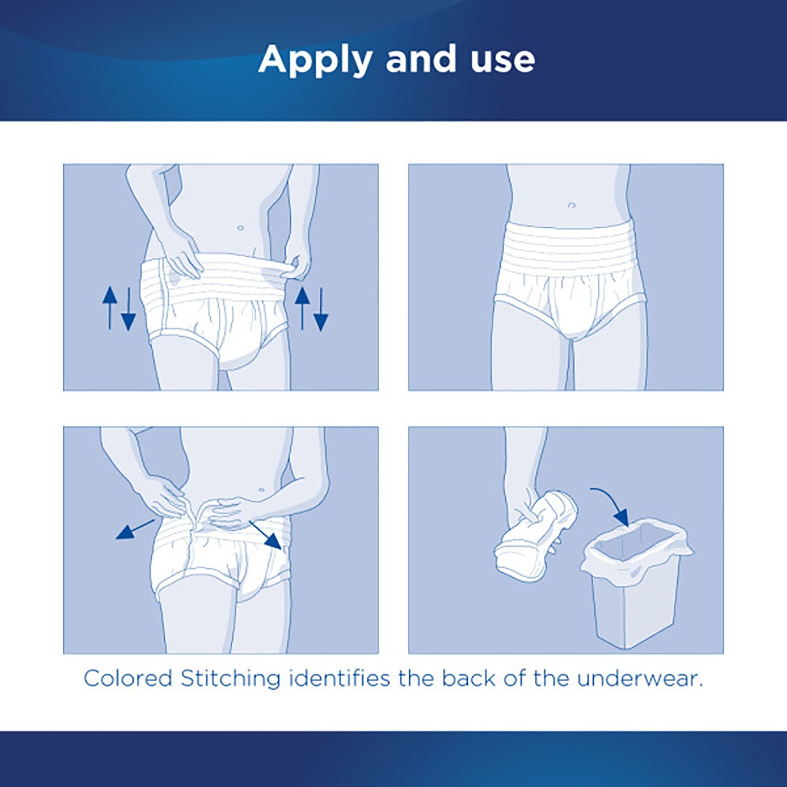 Attends Disposable Underwear Medium Severe 64 Ct