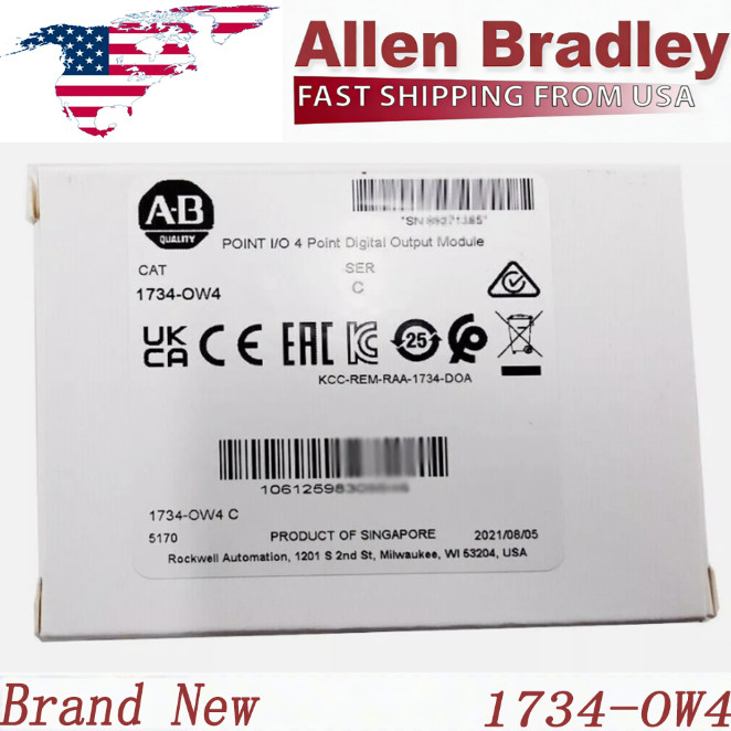 1734-OW4 AB Point I/O 4 Point Digital Output Module New Sealed Allen-Bradley