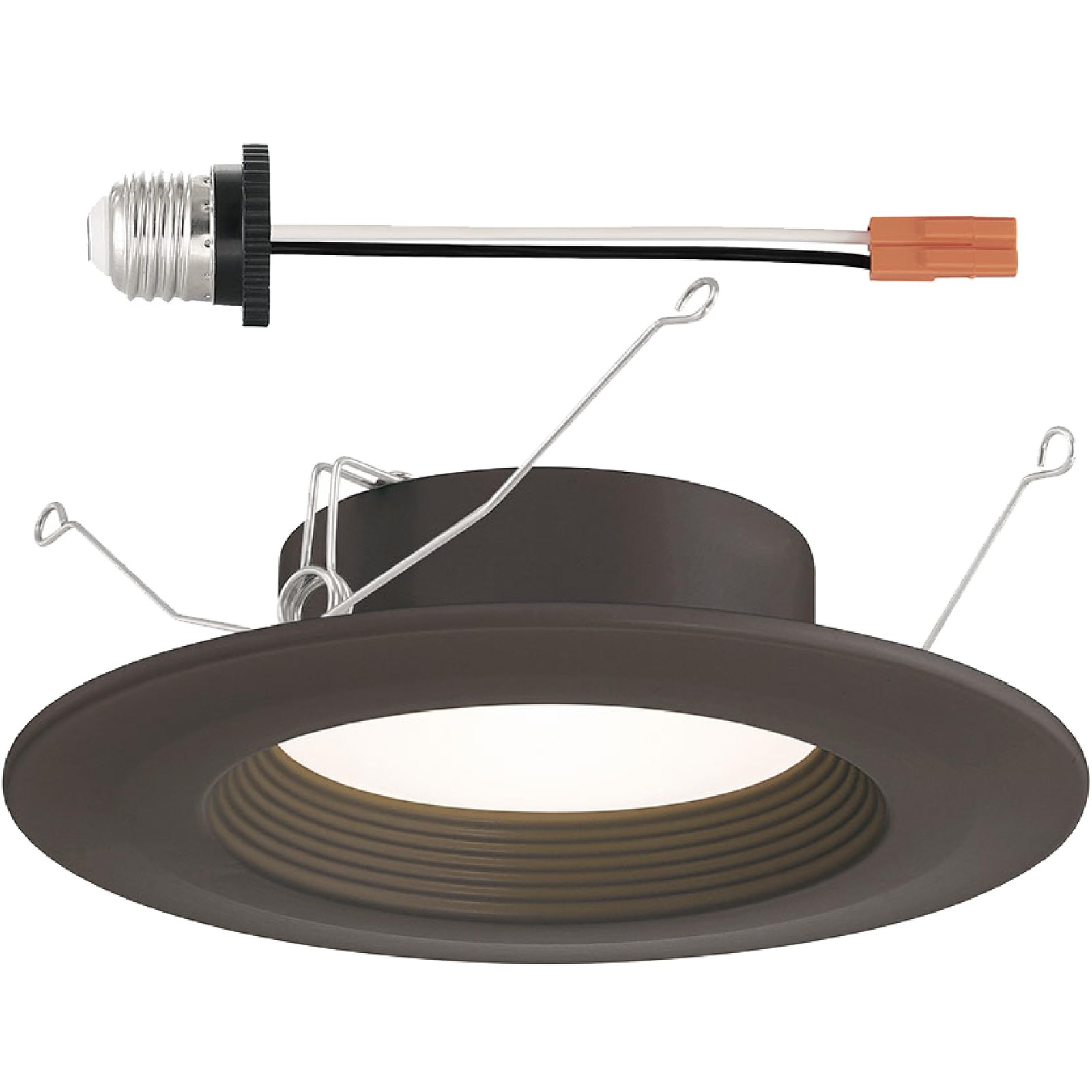 Designers Fountain LED Recessed Ceiling Light, 5/6 Inch inches, Bronze