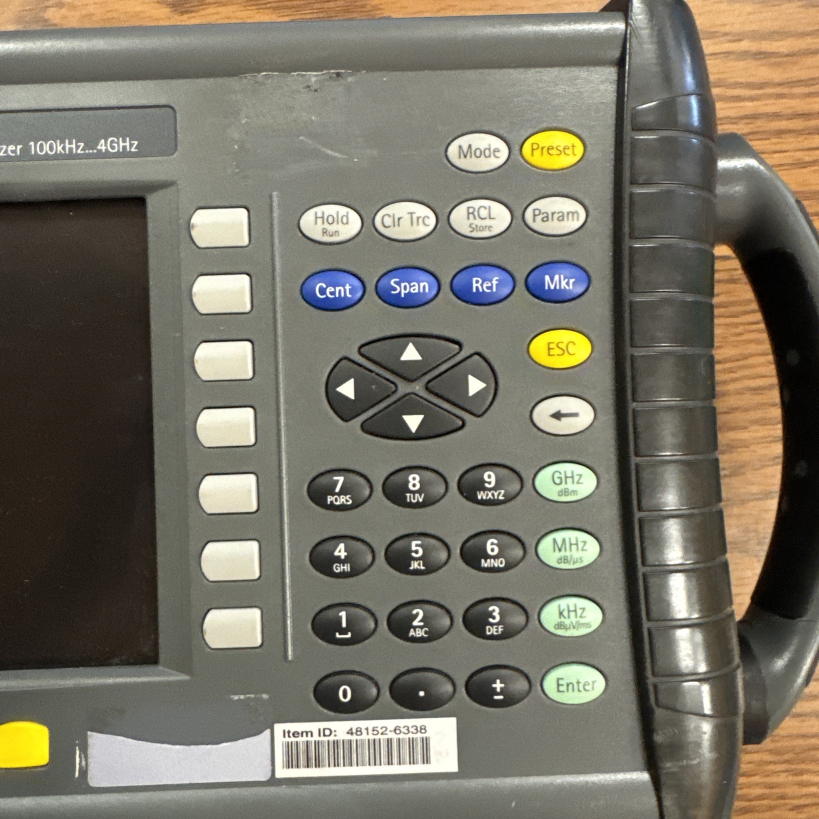 Aeroflex/Willtek 9102B Handheld Spectrum Analyzer **untested** MA bin17