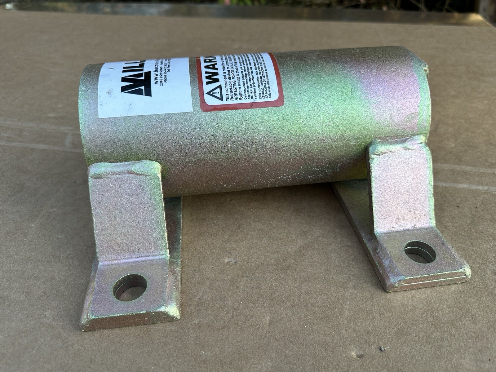 Miller Wall Mount Confined Space Hoist Sleeve