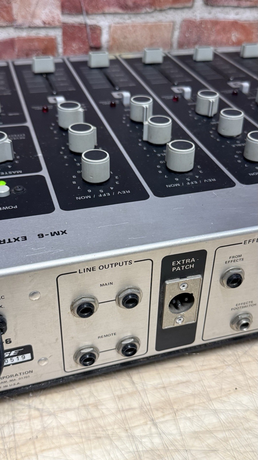 Bose xm-6 extramixer