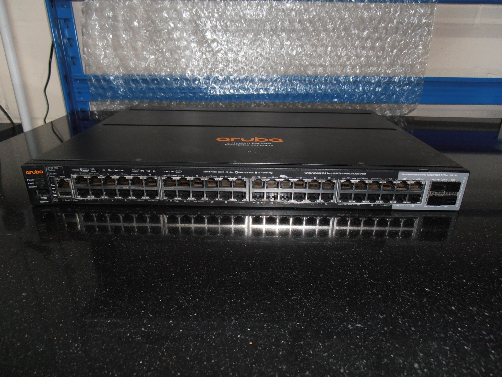 Aruba HPE 2920-48G Switch - 48 Port Gigabit  L3 Switch J9728A