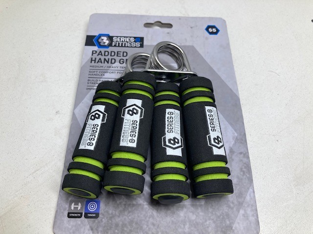 Series 8 Fitness Hand Grip Strength Power Trainer Gripper Exerciser Hard Trainer