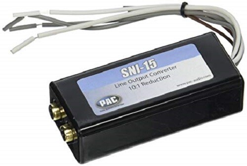 PAC SNI-15 Line Out Converter for Adding Amplifier to Factory Radio BRAND NEW