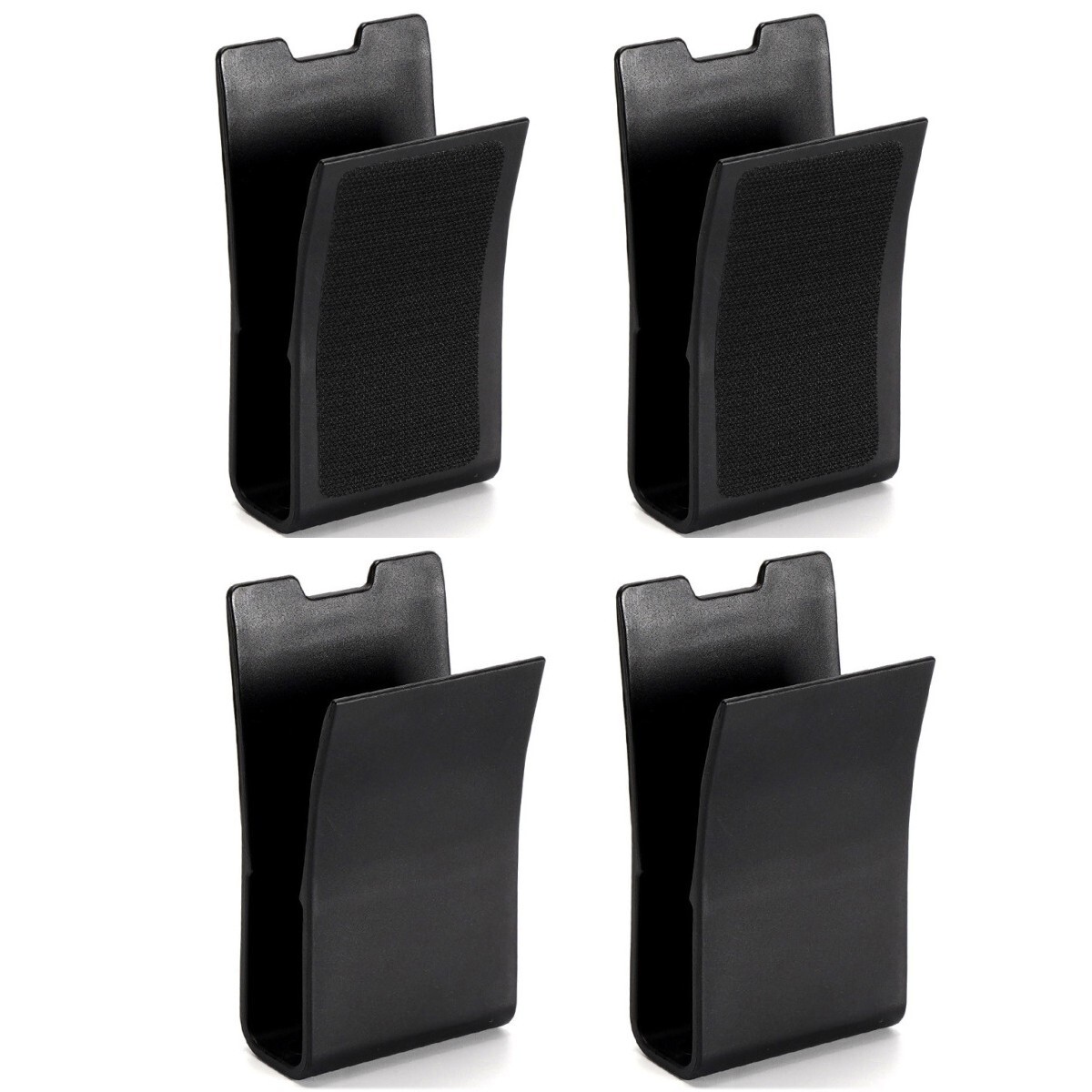 2/4Pcs Nylon Magazine Pouch Insert Set Open Top 5.56 7.62 Mag Pouch Holder Clips