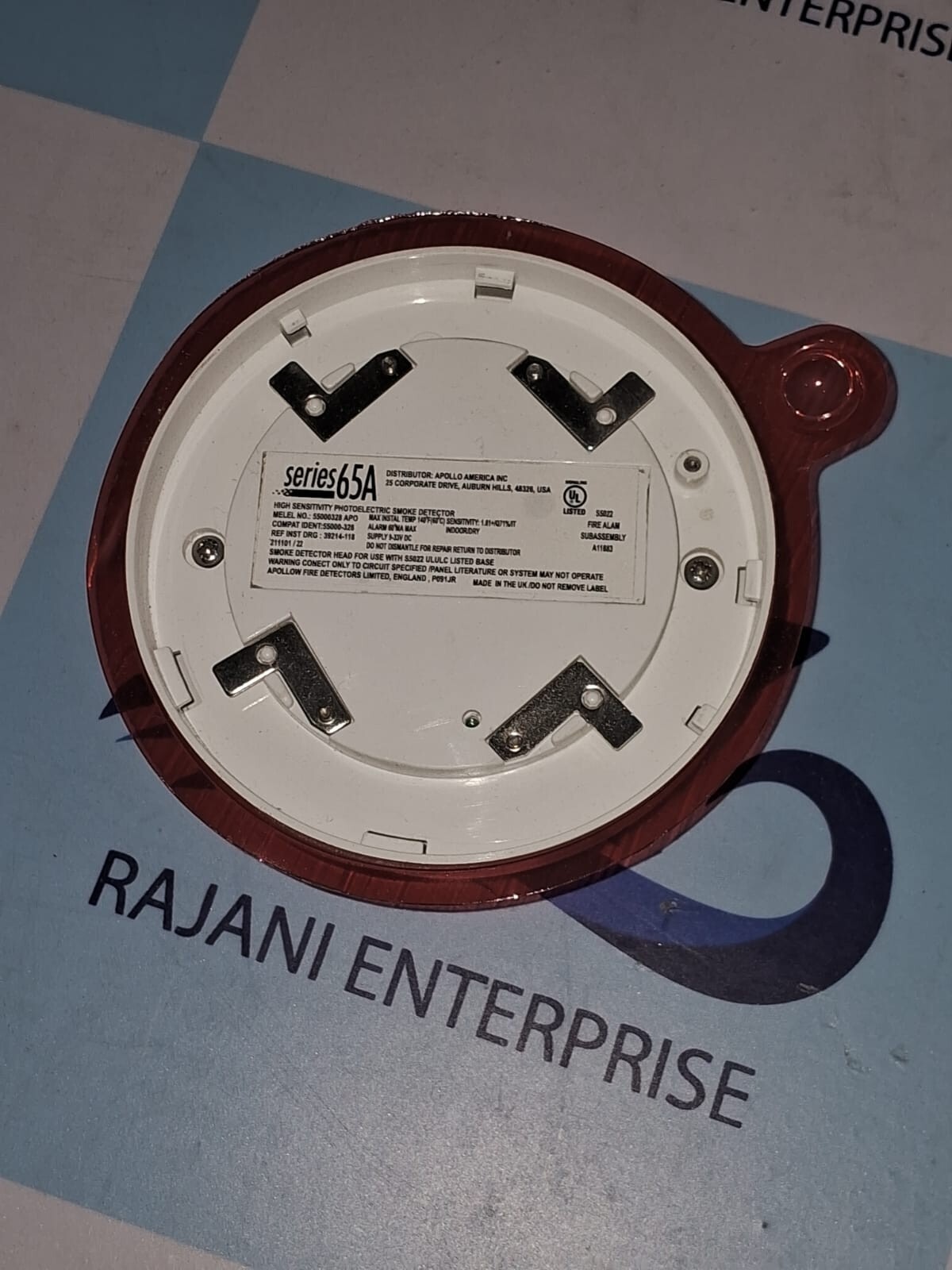 Apollo Series 65A High Sensitivity Photoelectric Smoke Detector 55000-328