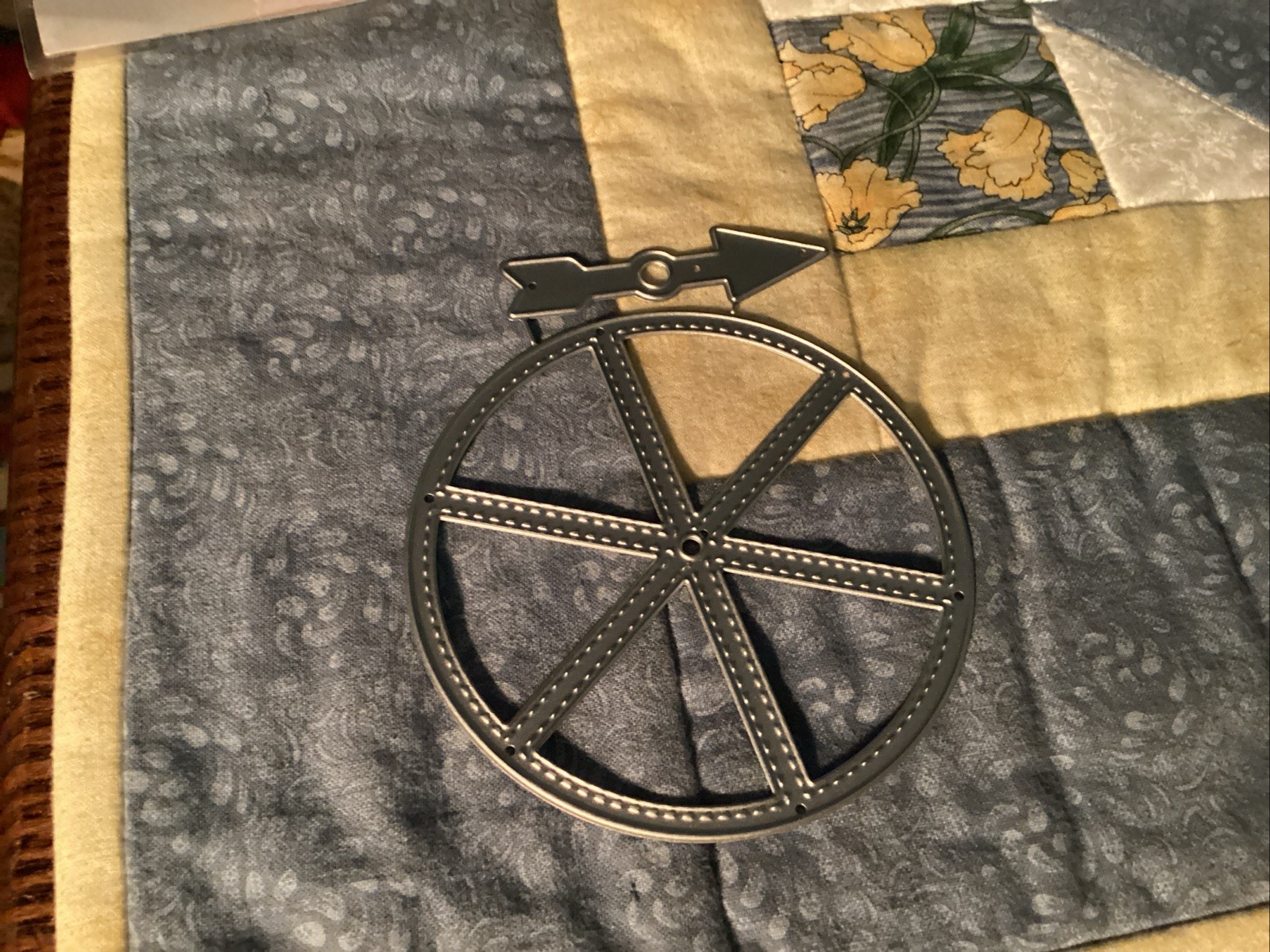 Cardmaking Spinner Wheel. New. Die Cut. Scrapbooking. Craft Math Teacher.
