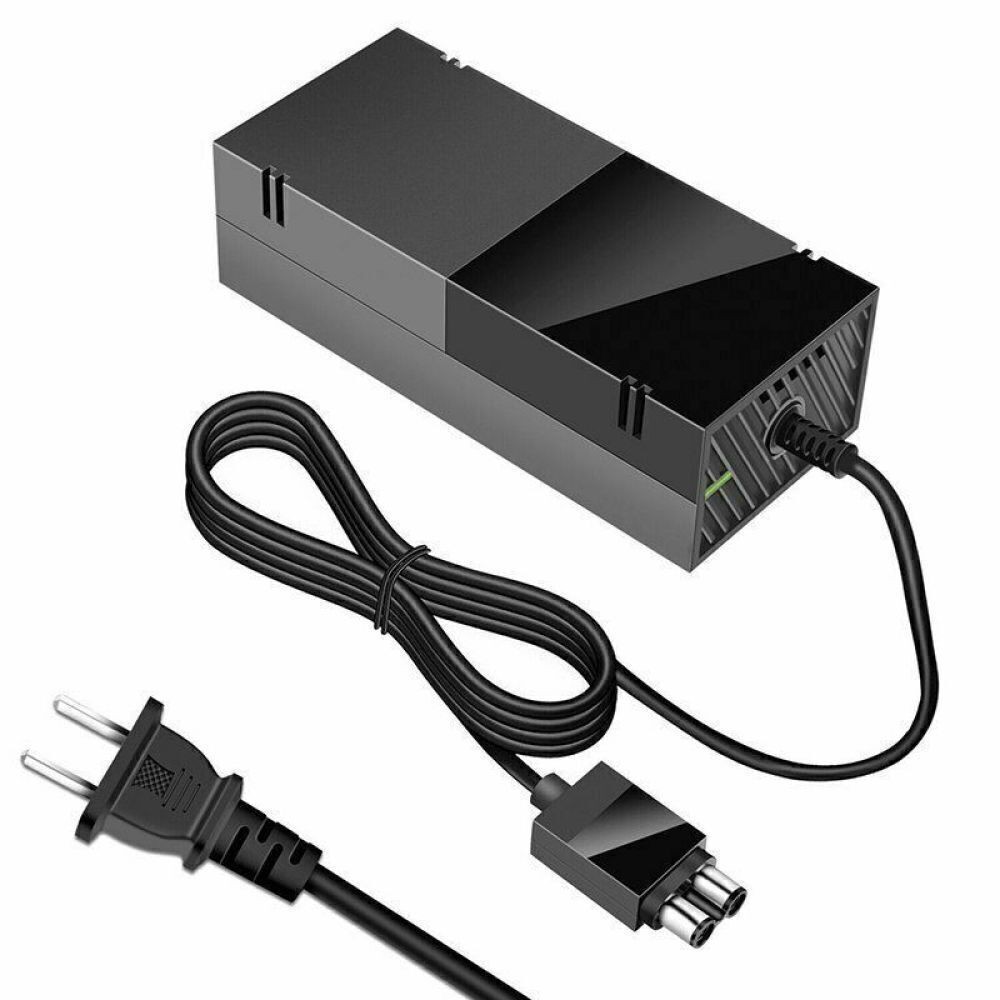For Microsoft Xbox One Console AC Adapter Brick Charger Power Supply Cord USA