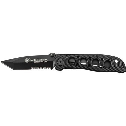 Smith & Wesson CK5TBS Extreme Ops Liner Lock Folding Knife 3.25" 7Cr17MoV High