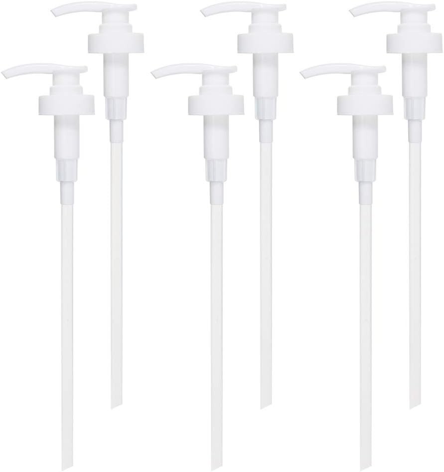 (Lot of 50) 1 Gallon White Pump Dispenser 38/400 Heavy Duty FREE SHIP USA NEW