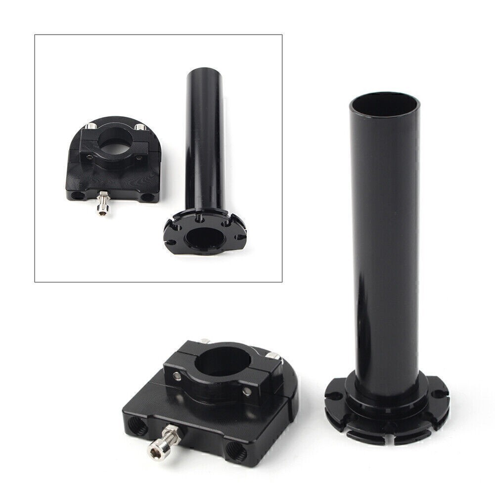 22mm 7/8 "Motorcycle Turn Twist Throttle Handle Bar Throttle Tube Black