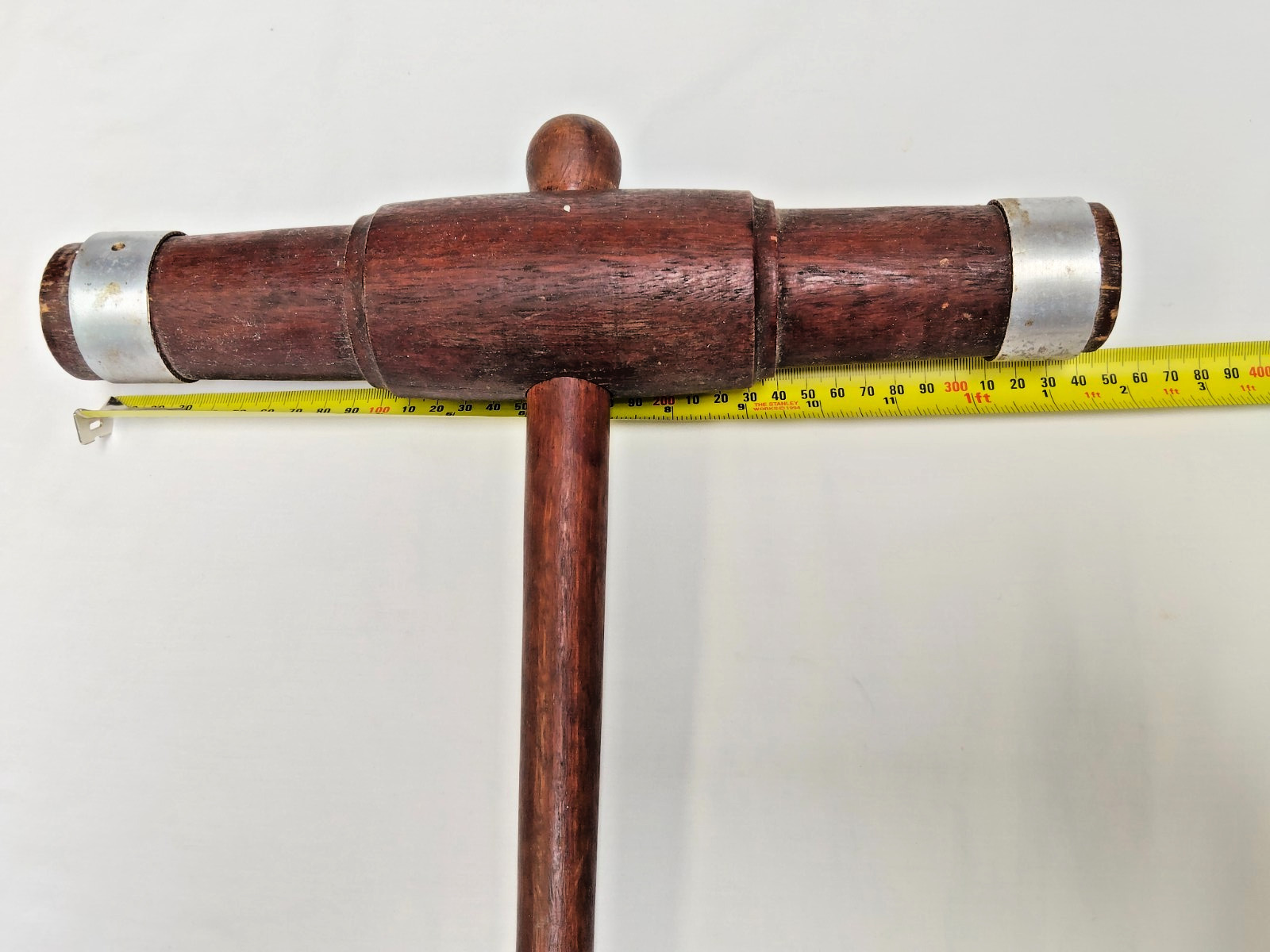 Vintage Caulking Mallet Hammer Shipwright Ship Boat Building Caulk Tool -AF