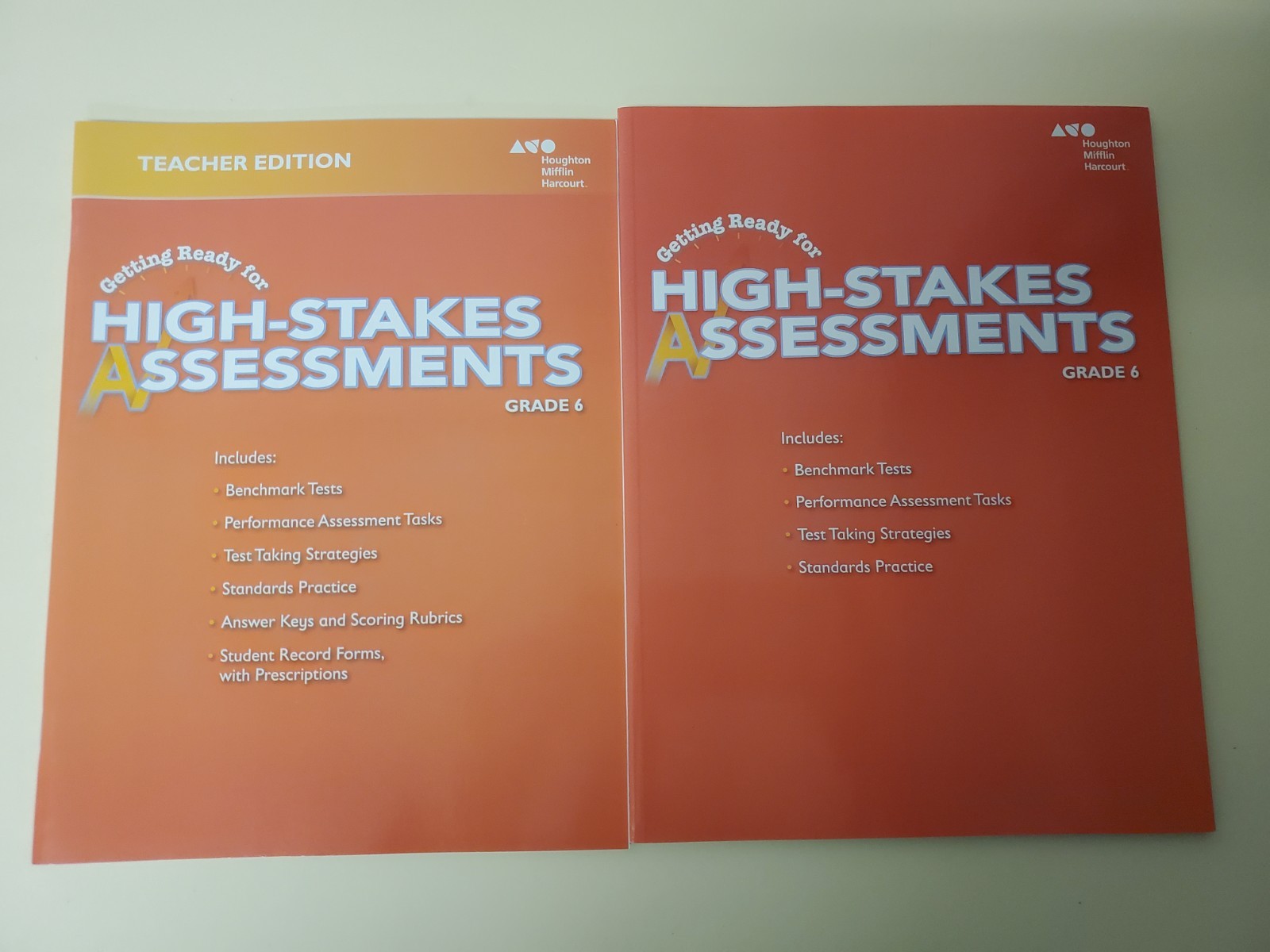 Into Math : Getting Ready for High Stakes Assessment Grade 6 / 2 Volumes