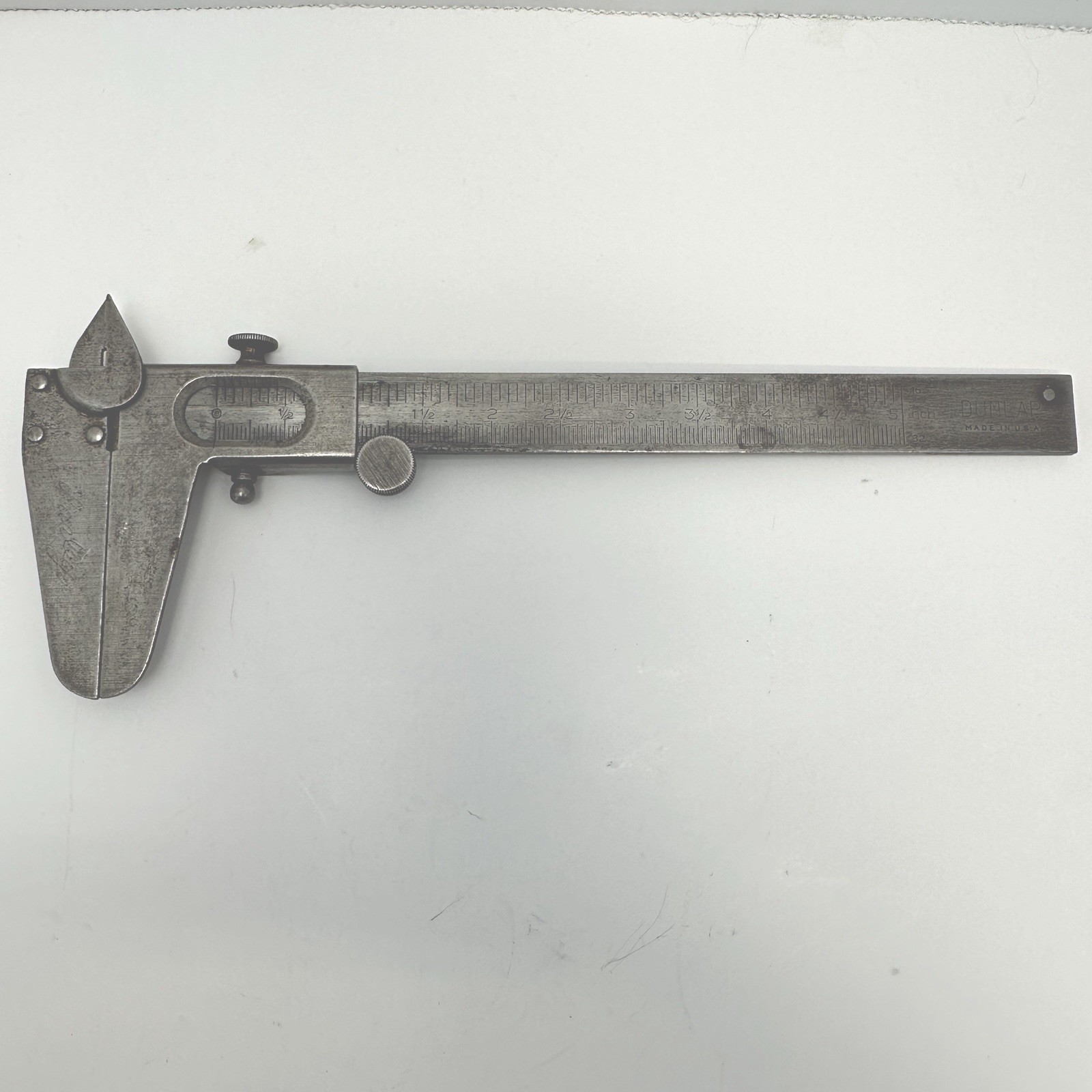 VTG Dunlap 5" Caliper Inside/Outside Analog Machinist Measuring Tool USA