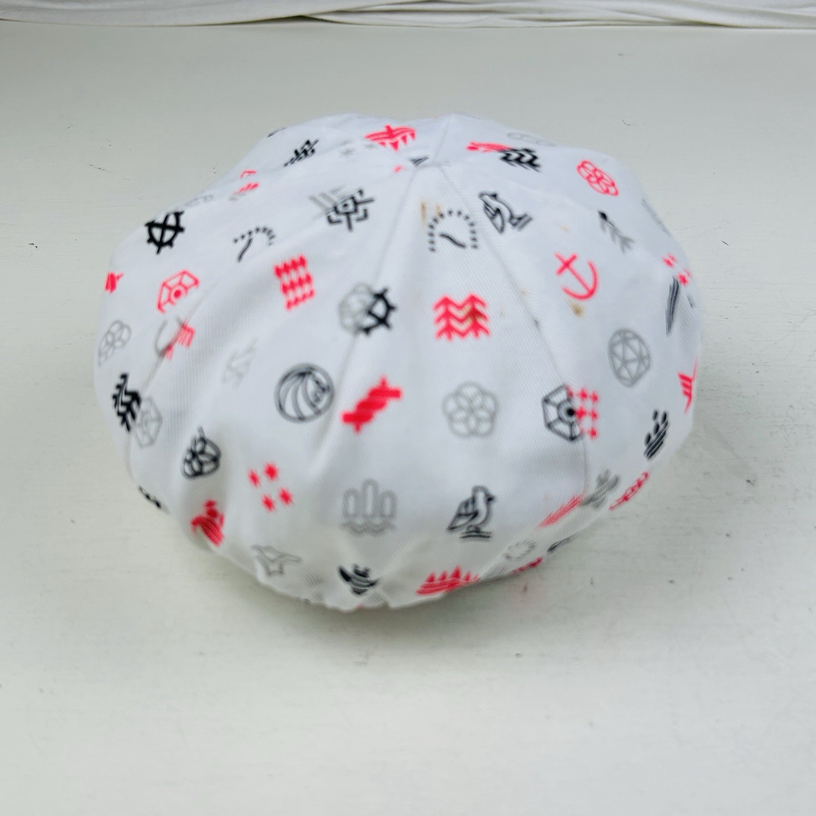 Rapha RCC Cap Cycling Hat Pink White Black One Size Fits Most