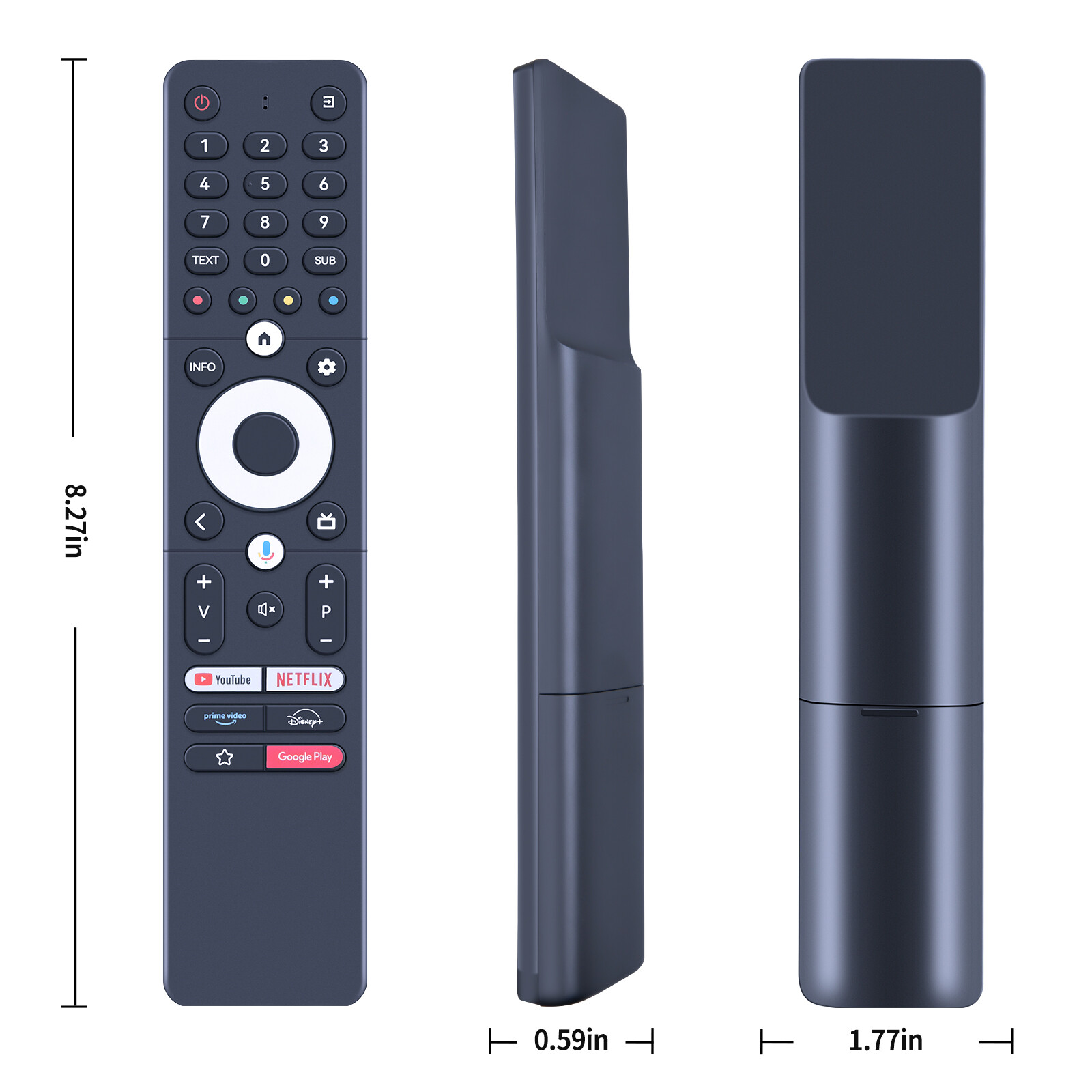 New Replacement Remote Control For THOMSON Android TV RC112A