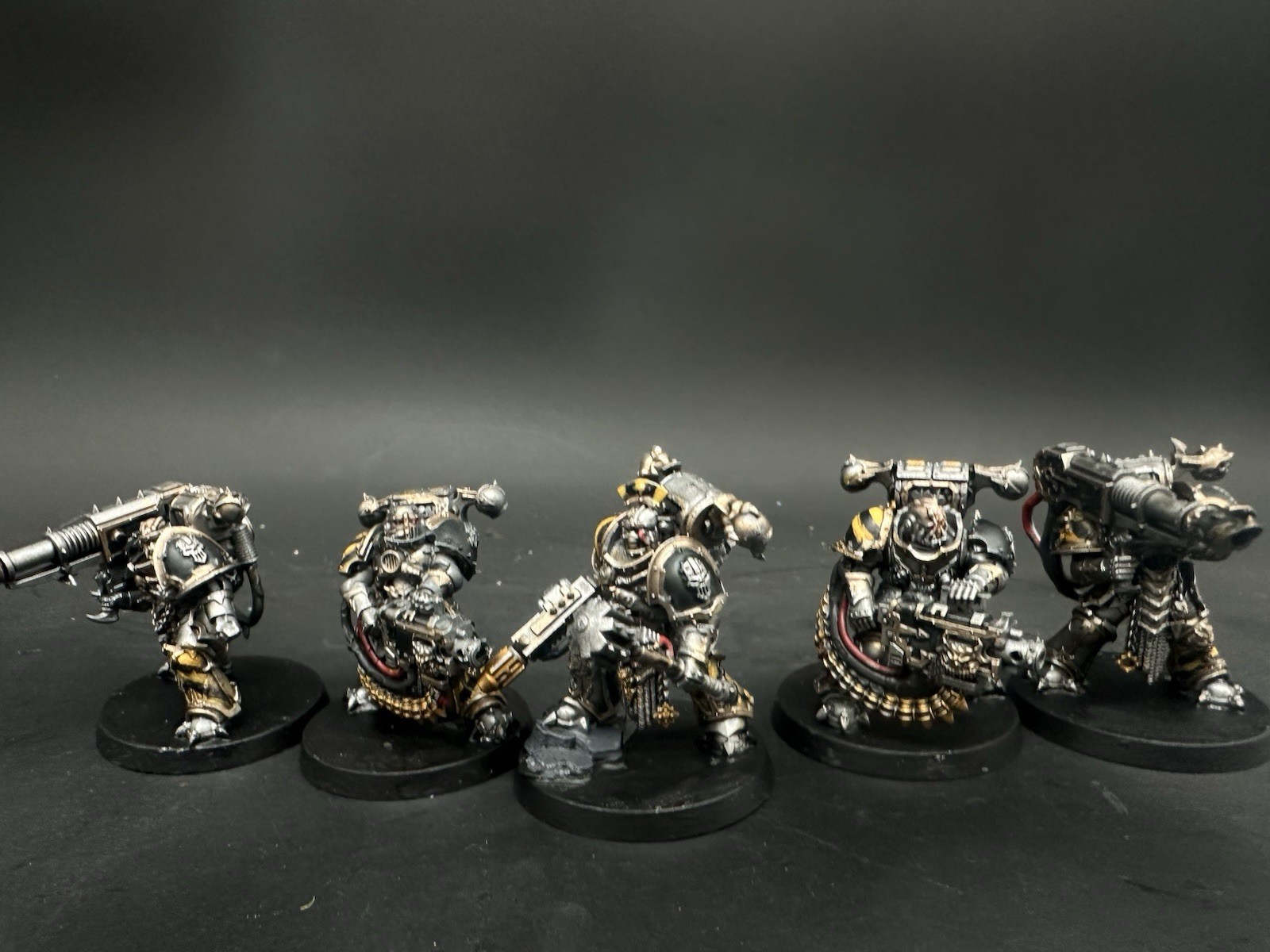 chaos Marine Painting Commission (Models Included) Iron Warriors Havoc Squad