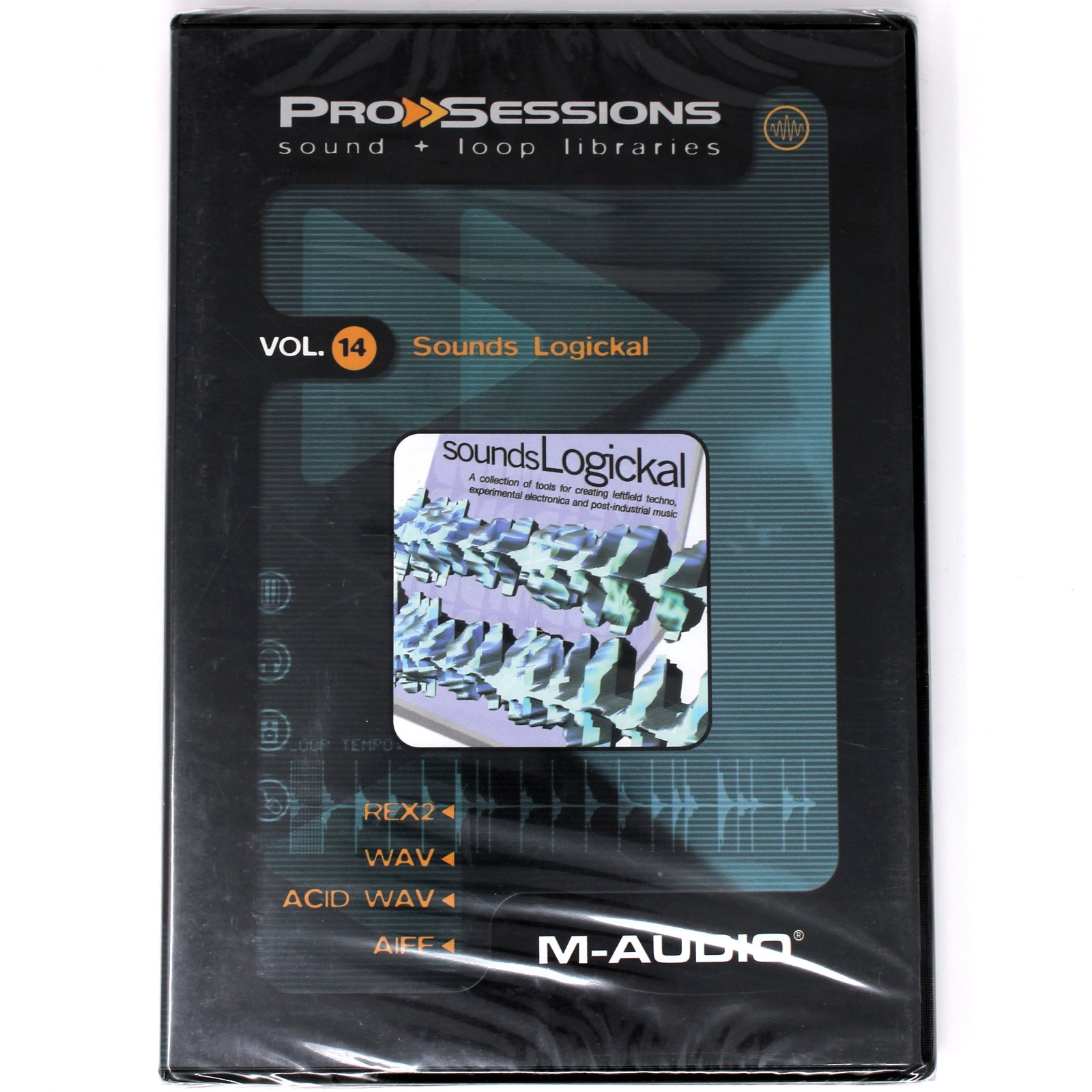 M-Audio Pro Sessions 14 Sounds Logickal Loops Sound Library/Sampling CD