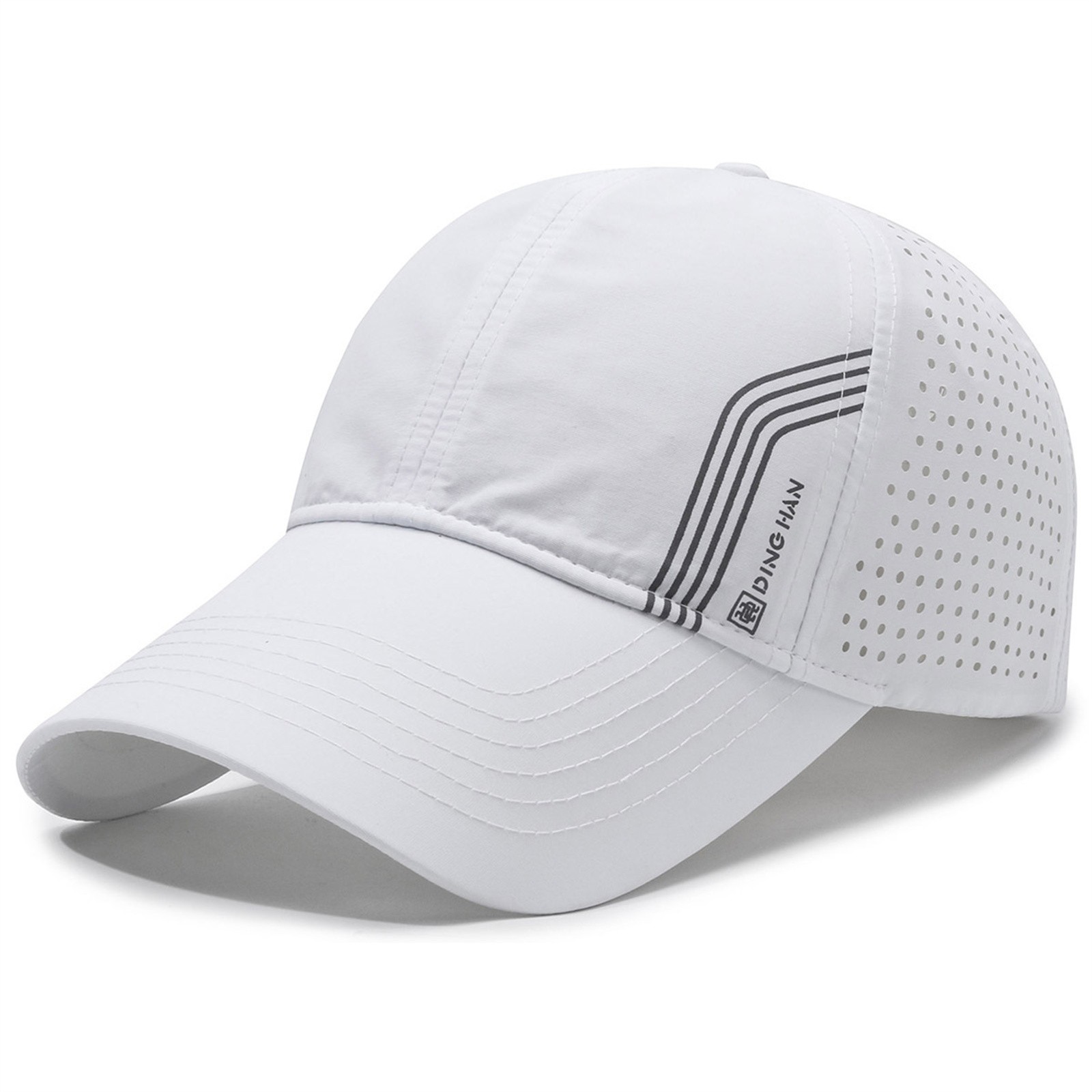 Unisex Wide Brim Baseball Cap Summer Outdoor UV Protection Breathable Quick Dry