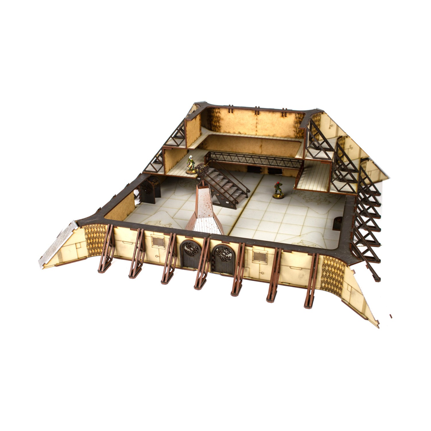 Black Site Terrain 28mm PSB Headquarters Pack New