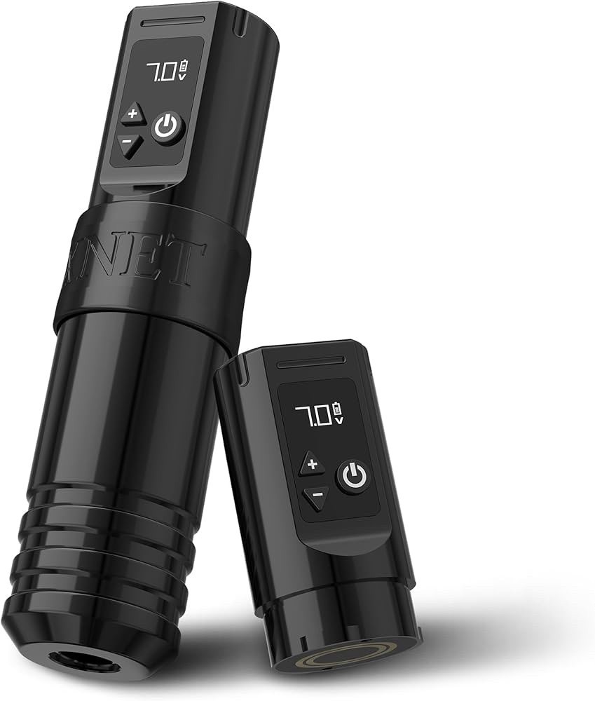 Xnet Vipera Tattoo Machine - Wireless Tattoo Gun - Black