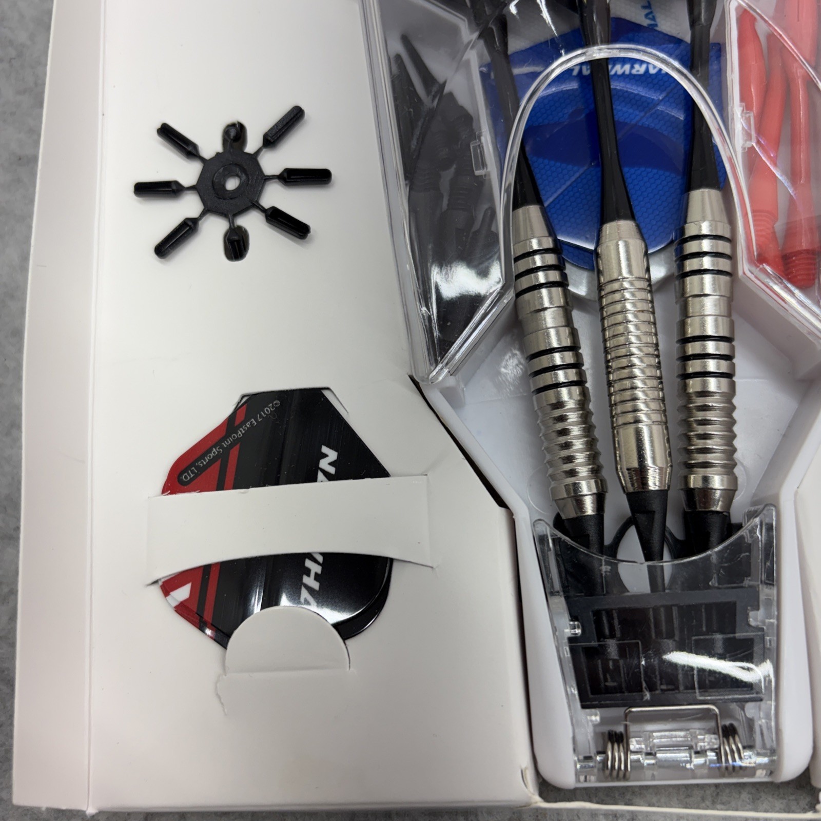 3 Narwhal 18 Gram Soft Tip Tournament Darts Storage Case 3 Pack NEW Damaged Box
