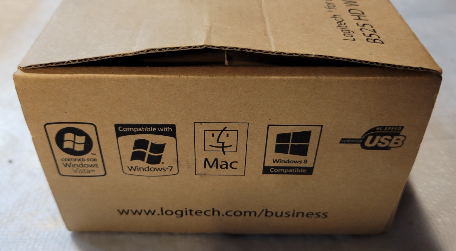 Logitech B525 HD 720p Autofocus Webcam Built-in Mic - NOB