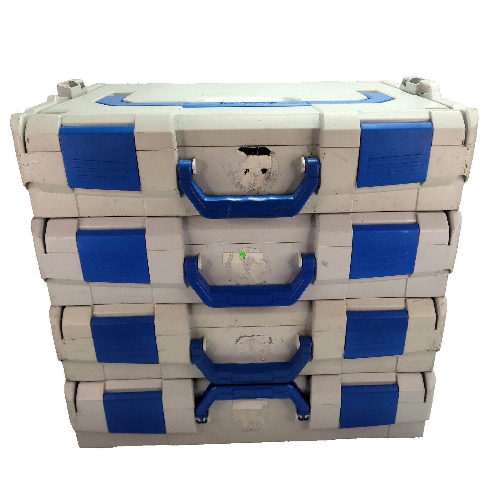 Sortimo Stackable L Boxx Set 4 Tool accessory Sort organizer Heavy Duty Utility