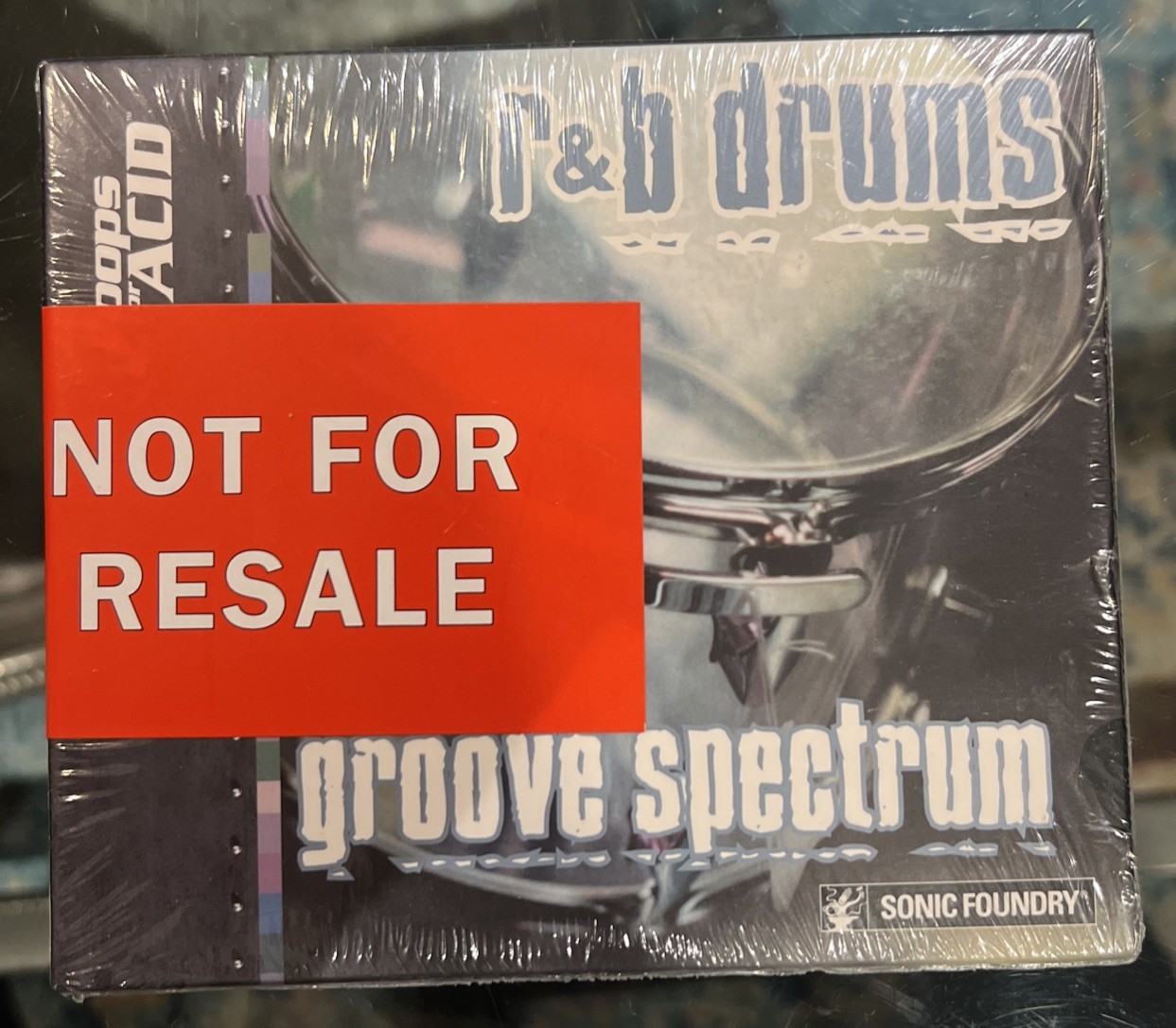 Sonic Foundry Groove Spectrum R&B Loops For Acid Sound Library CD SEALED