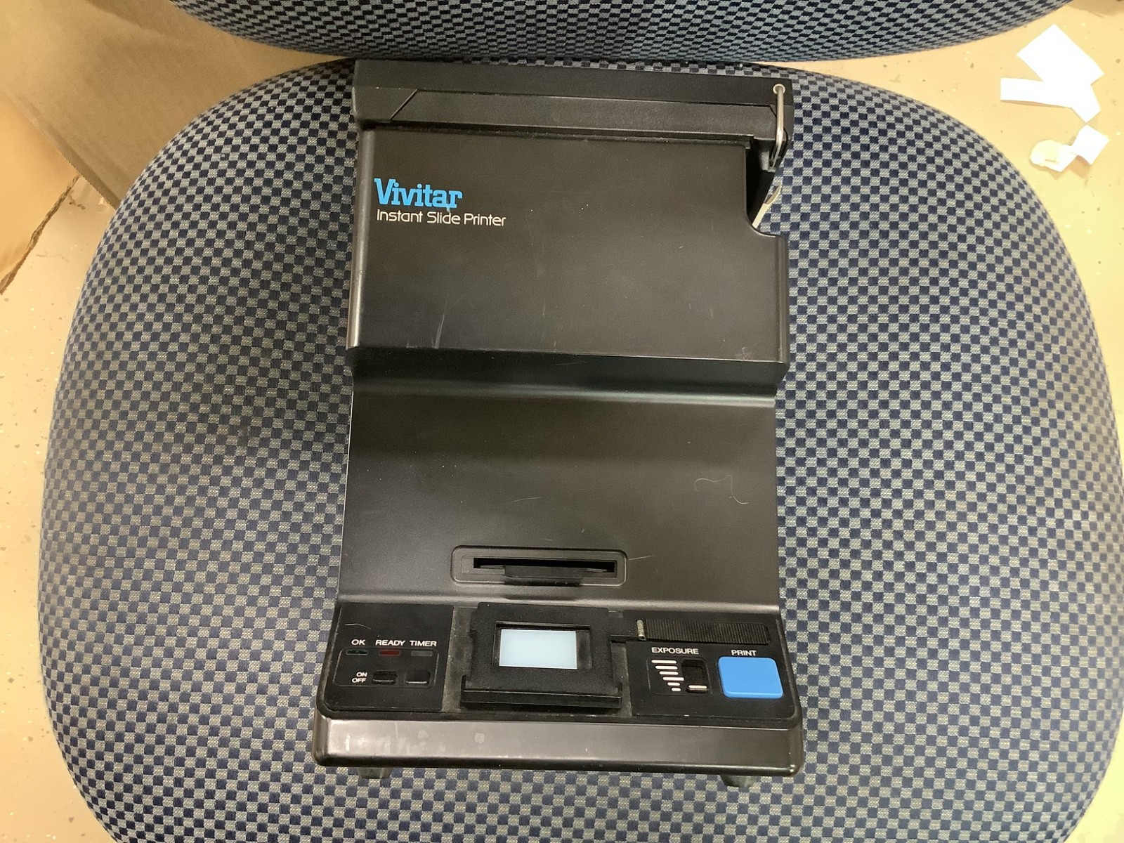 Vintage Vivitar Instant Slide Printer *35mm Slides to Polaroid Prints Read