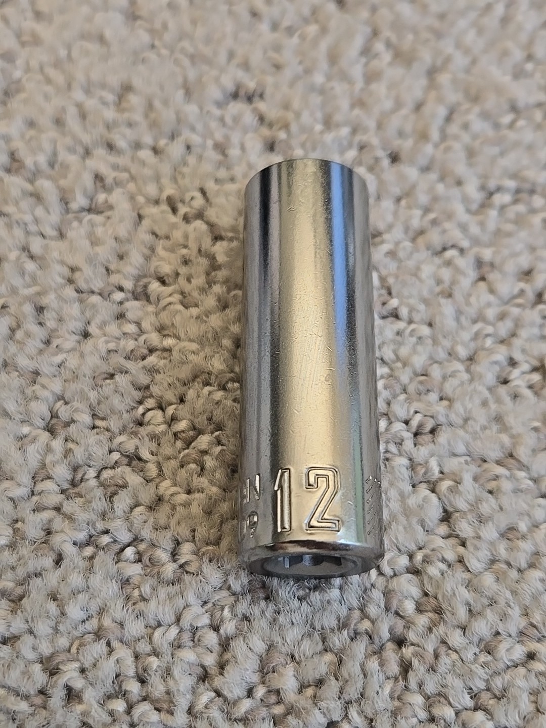 Craftsman CMMT44409 12mm 6pt Deep Well Socket 1/4" Drive  B09