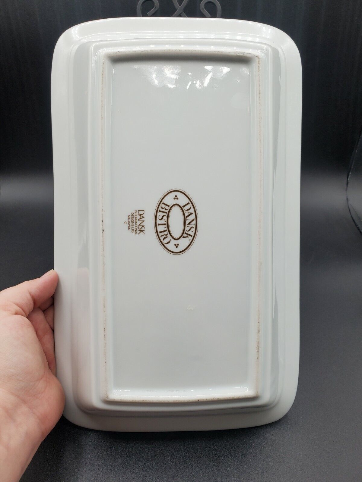 Dansk Bistro rectangle baking Casserole dish 12 7/8" X 7 3/4"